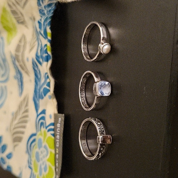 Sara Blaine Stack Rings - Picture 1 of 6